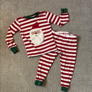 3/$15 Carter's Santa Pajamas 2t